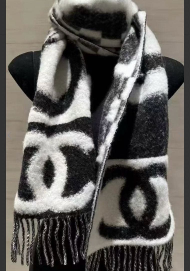 シャネル マフラー 25秋冬 CHANEL ストール