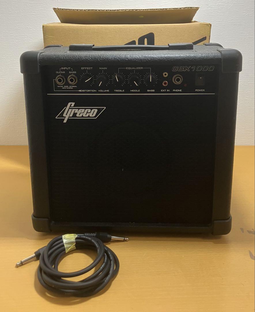 【Greco/グレコ】GBX1000 ギター/ベース兼用アンプ　楽器 通電確認済