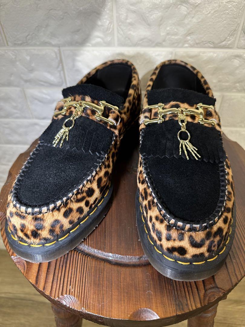 ドクターマーチン　レオパード ドクターマーチン Dr.Martens メンズ 4ホールシューズ スミス