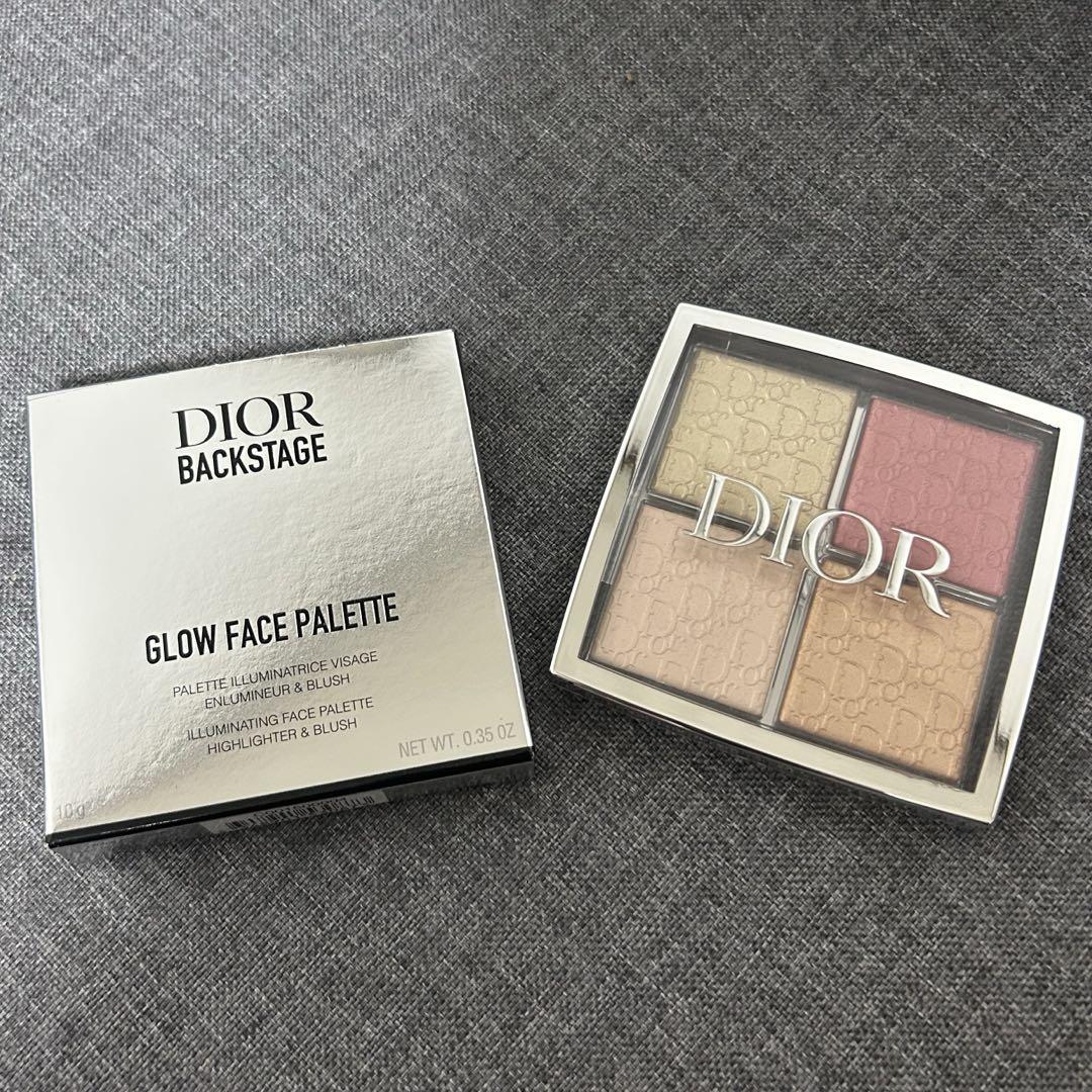 DIOR BACK STAGE グロウフェイスパレット　004番　ローズゴールド