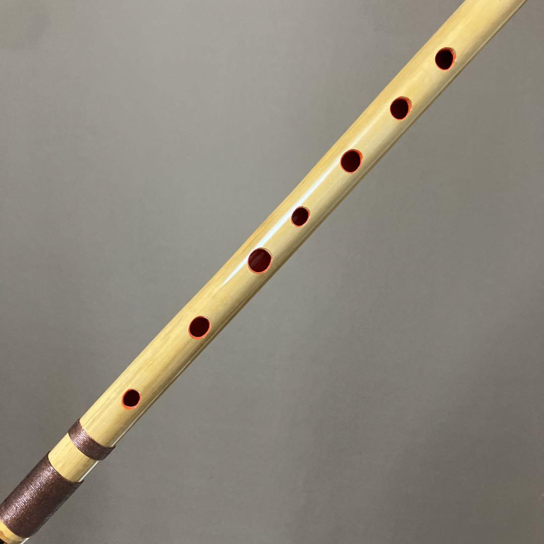 篠笛　一本調子 F管　CMR1-26 唄物　ドレミ調　天地糸巻 黒塗　西洋音階 篠笛 一本調子 F管 CMR1-26 唄物 ドレミ調 天地糸巻 黒塗