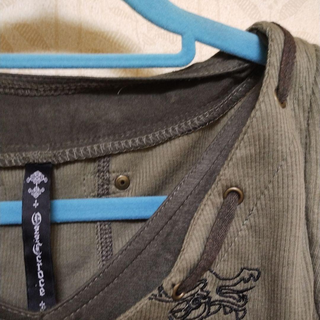 Ozz Ccroce オッズクローチェ 刺繍入り タンクトップ - メルカリ