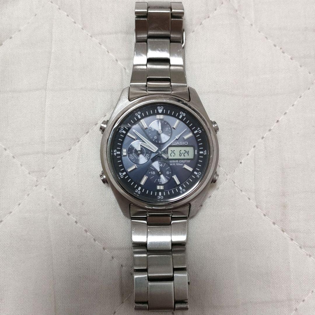CASIO カシオ wave ceptor WVQ-500DJ 電波ソーラー時計