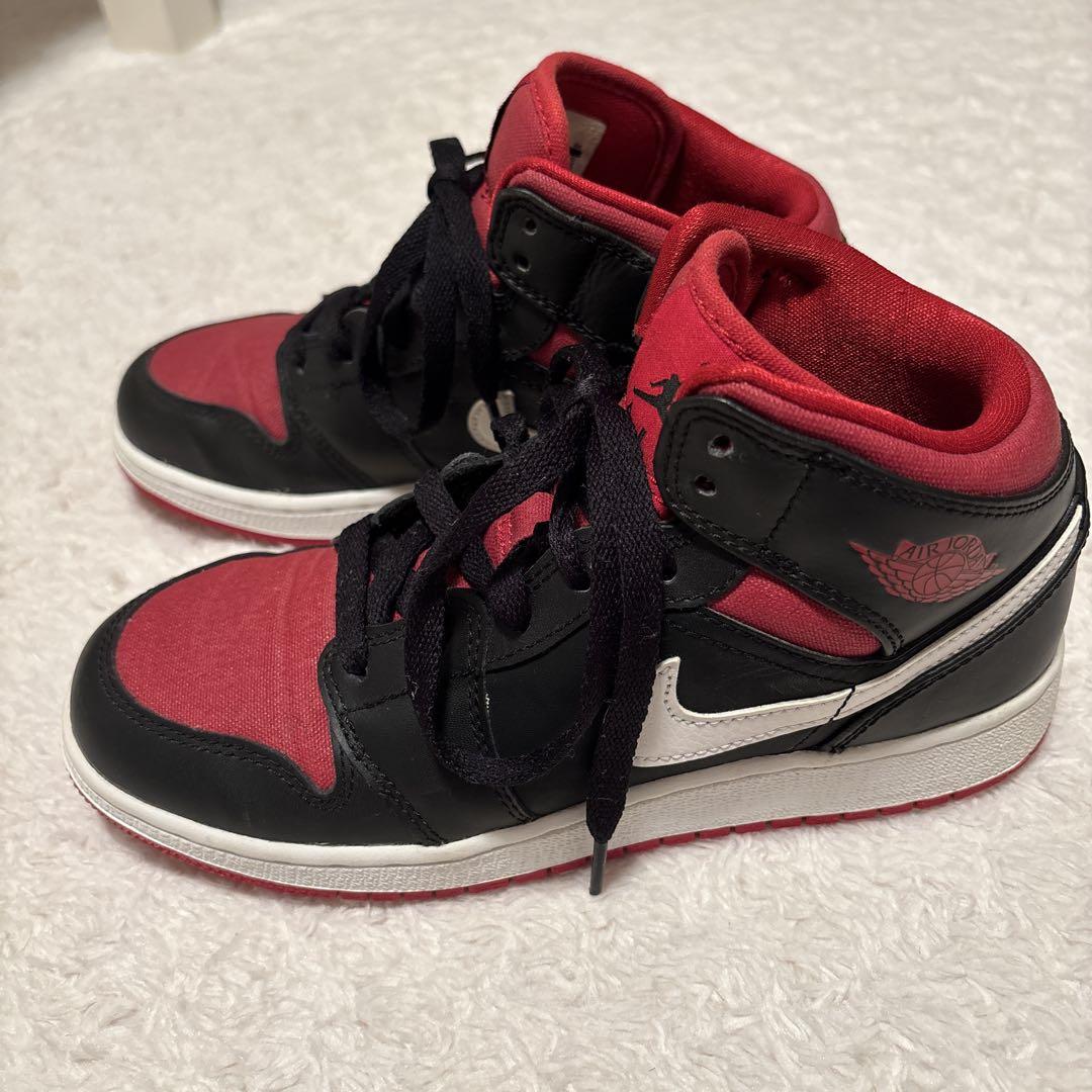 NIKE AIR JORDAN 1 MID BRED ナイキ エアジョーダン1