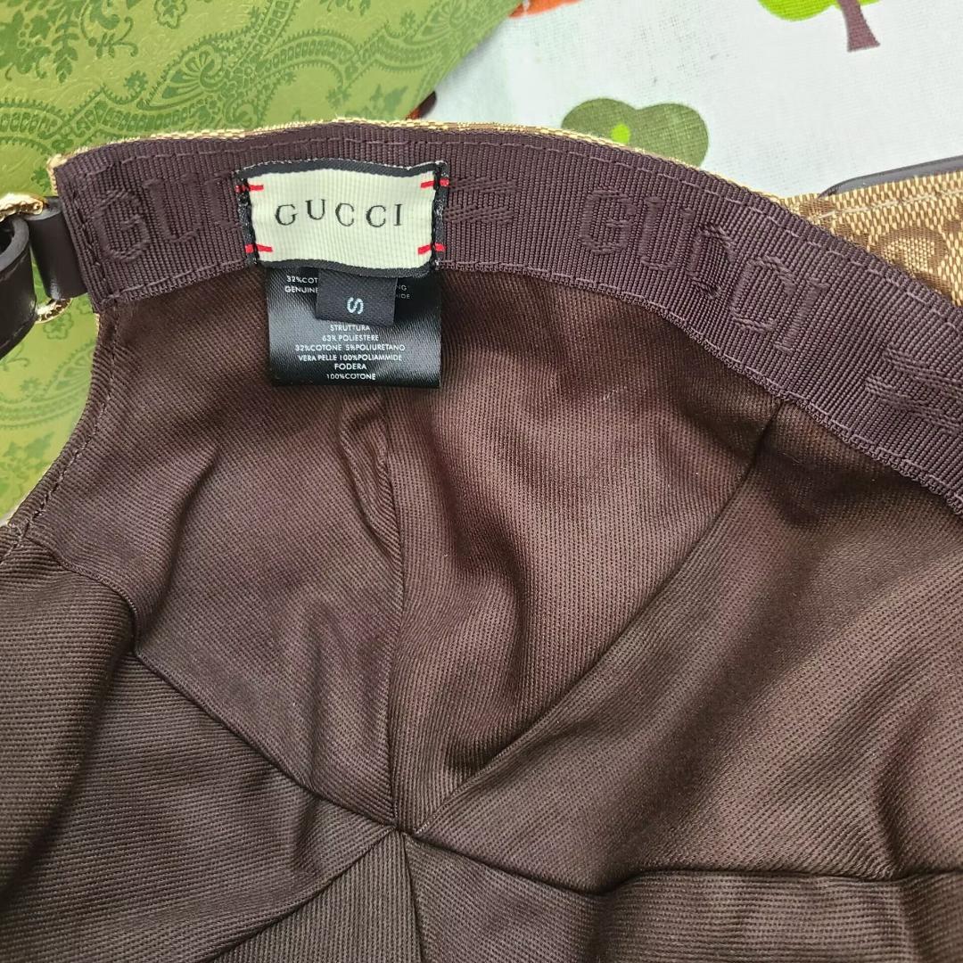 ✨美品Gucci✨ グッチ GGパターン ベースボールキャップ サイズS