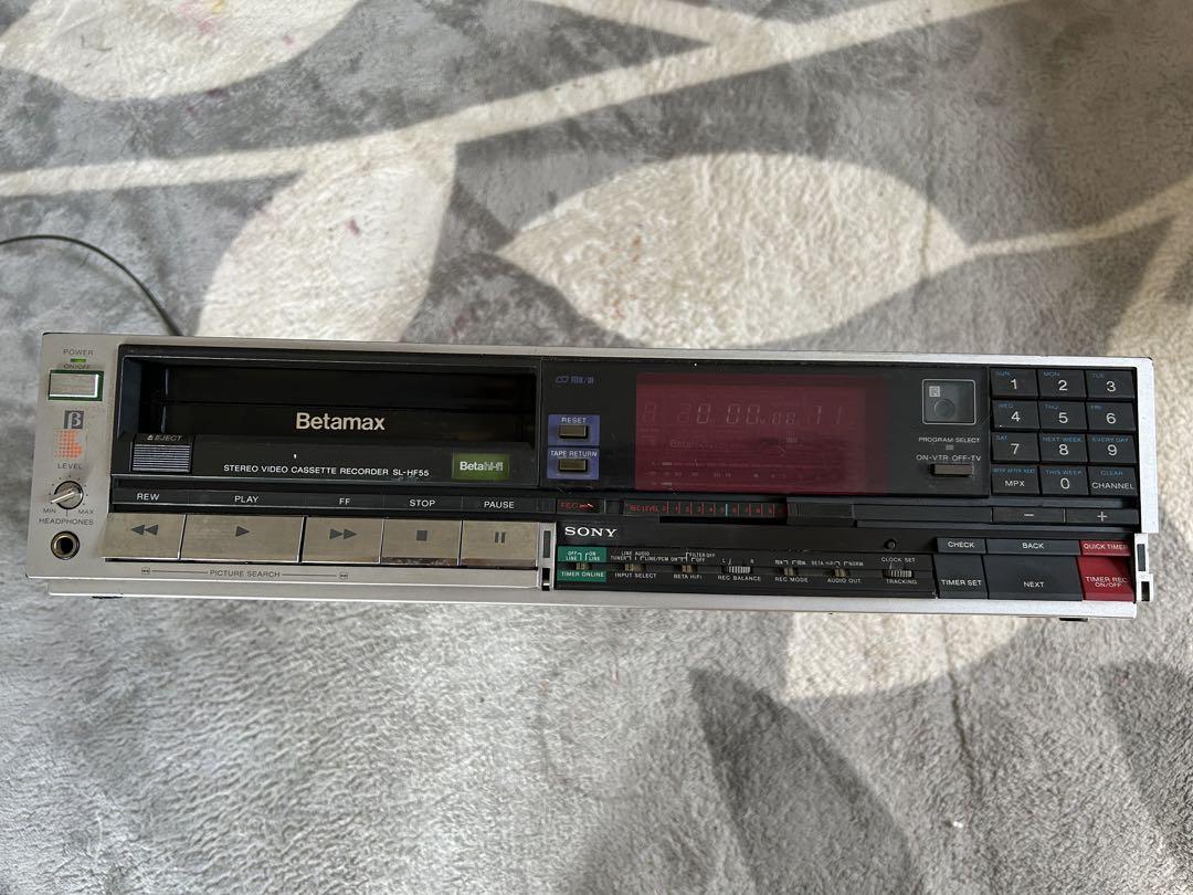 Sony Betamax SVO-9500 ステレオビデオデッキ　ジャンク品