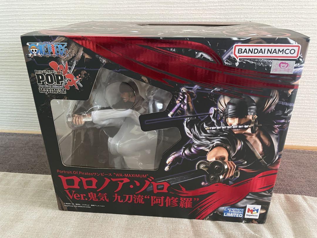ワンピースフィギュアPOP WA-MAXMUM ZORO Ver ASHURA Portrait.Of.Pirates ONE PIECE 