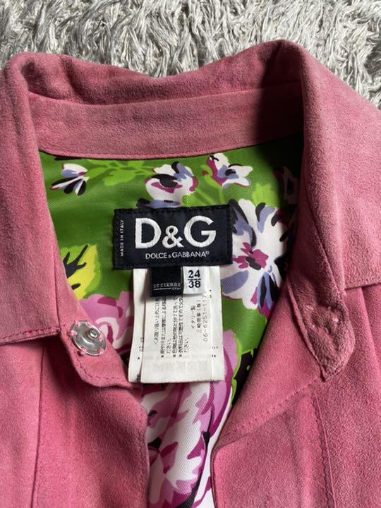 ドルチェ＆ガッバーナ　D&G コート　レザー　スプリングレザーコート　レディース