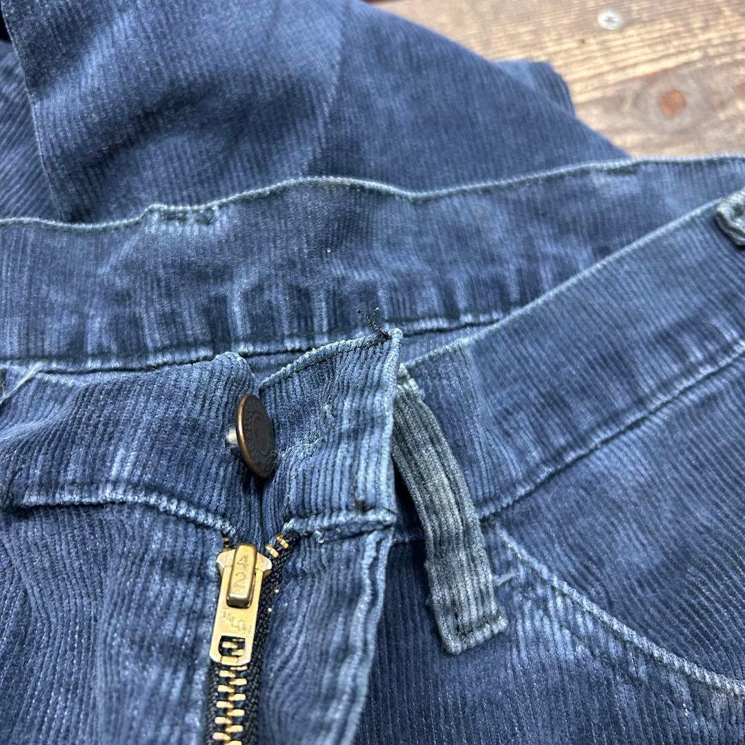 W32　80s　古着　リーバイス　646　コーデュロ　ネイビー　紺
