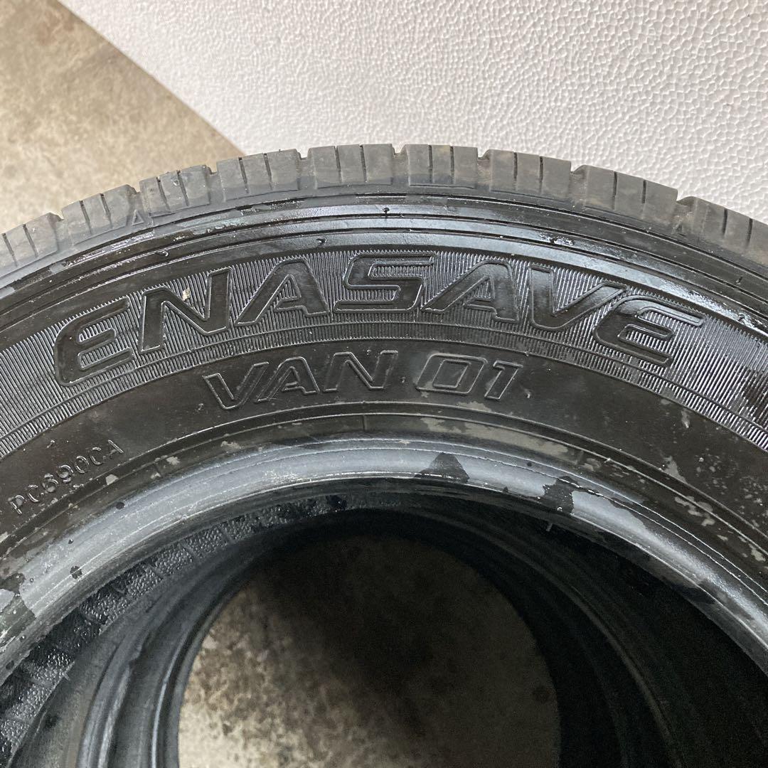 軽トラ、軽バン。DUNLOP ENASAVE 12インチ4本セット