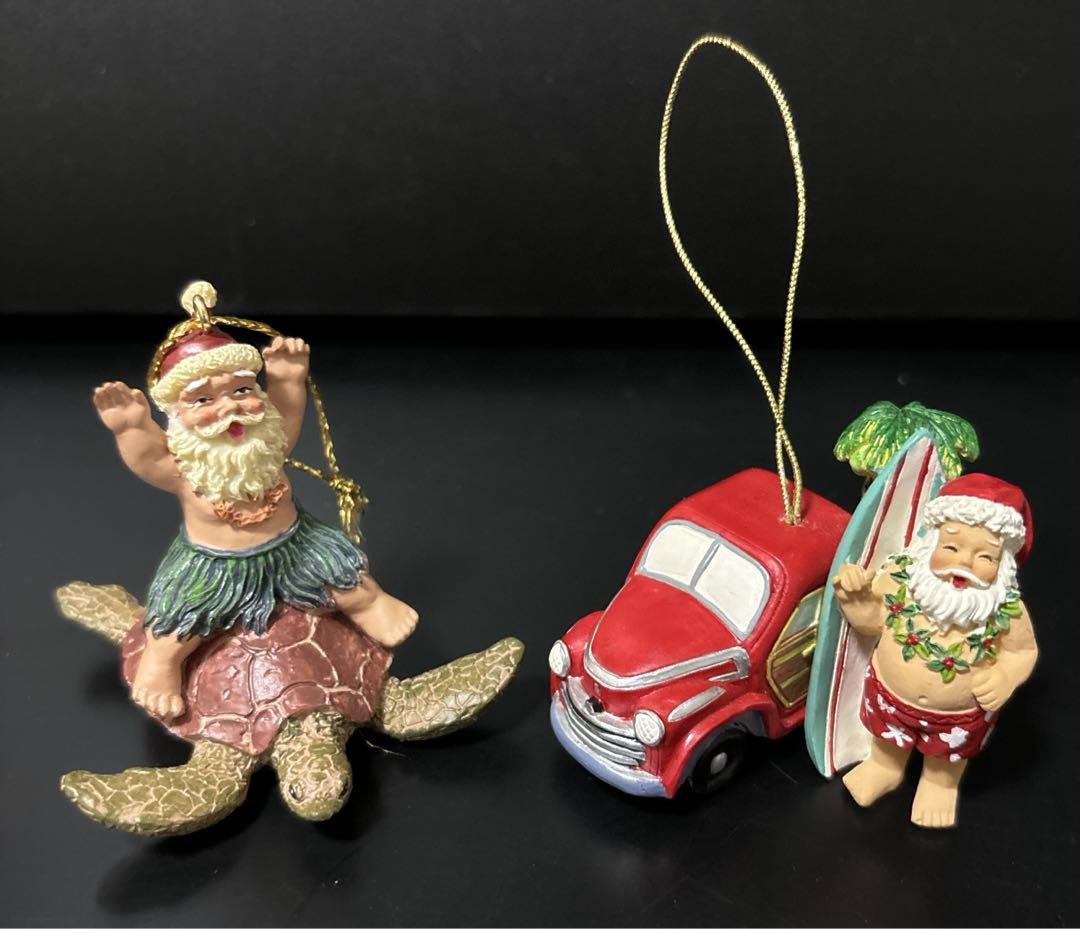 ハワイ　クリスマスオーナメント8種