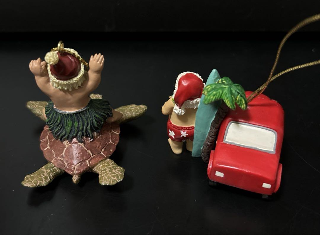 ハワイ　クリスマスオーナメント8種