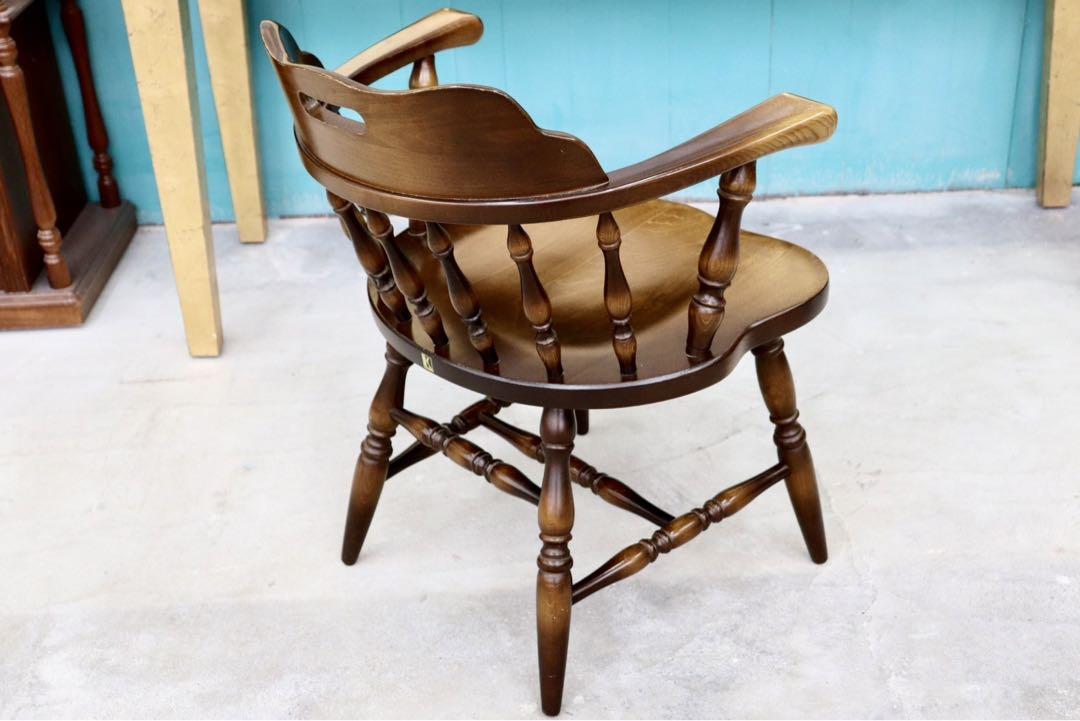 GMHS591○飛騨産業 / HIDA キツツキ ウィンザーチェア ダイニングチ