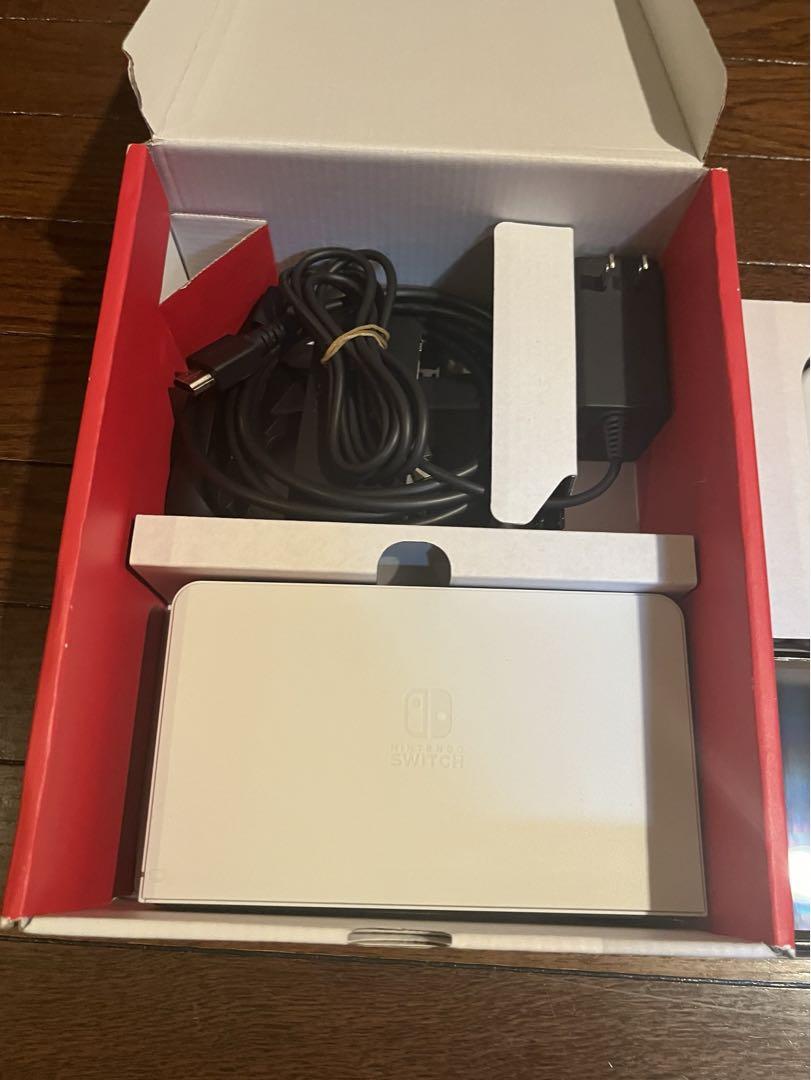 Nintendo switch ニンテンドースイッチ有機EL JCホワイト 画像4