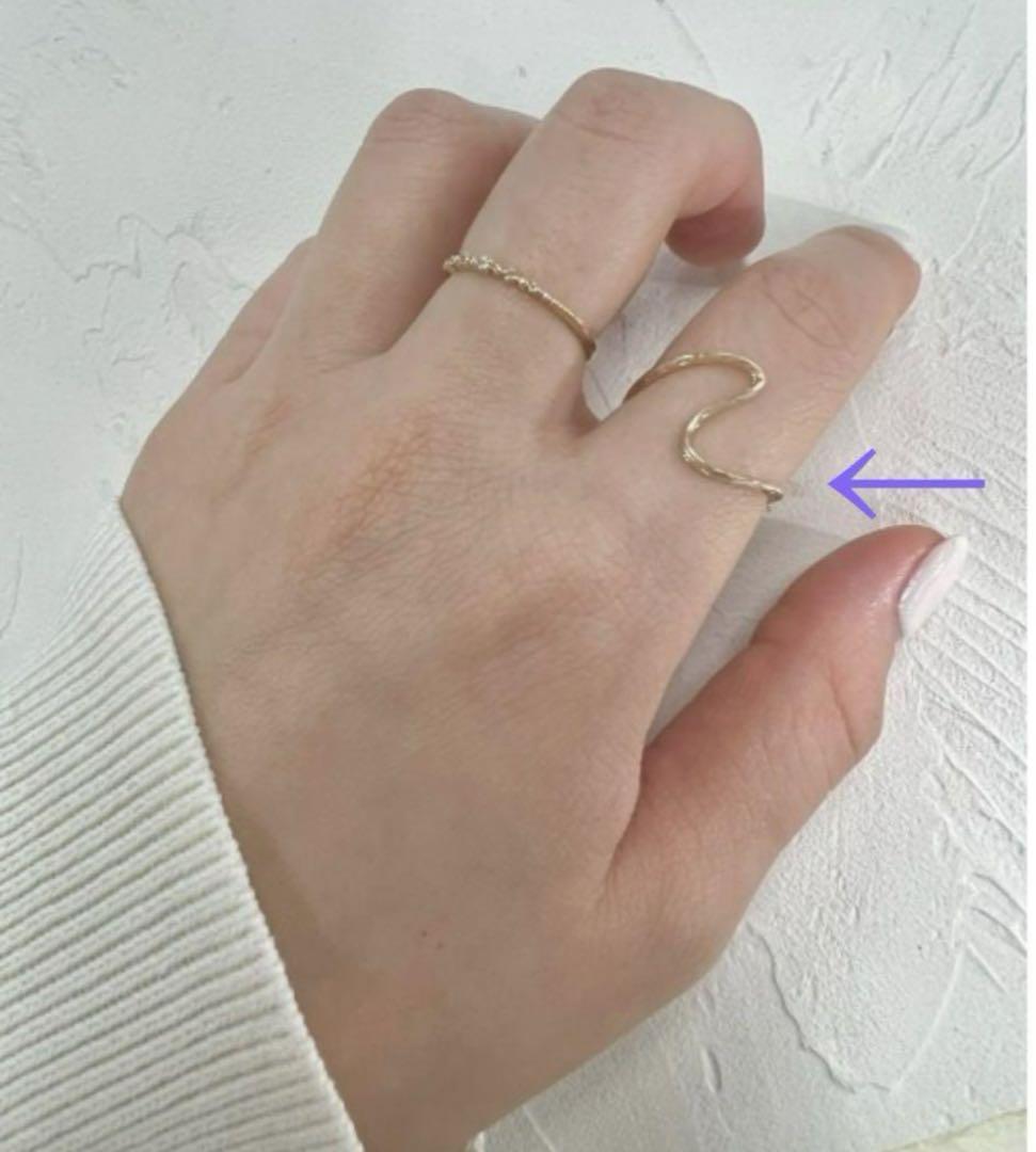 NOJESS 【Plus Ring】 k10 リング　13号