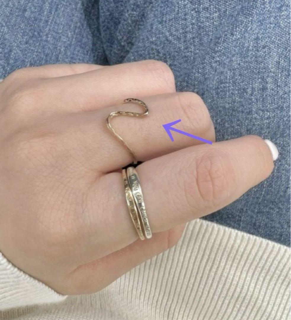 NOJESS 【Plus Ring】 k10 リング　13号
