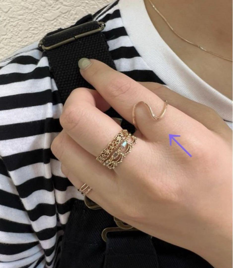 NOJESS 【Plus Ring】 k10 リング　13号