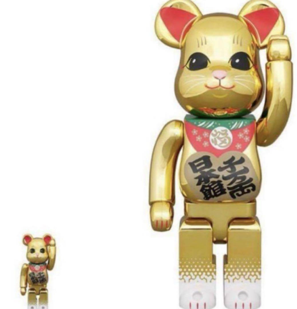 BE@RBRICK 日本館 関西万博 招き猫 大阪万博　ベアブリック　金色 BE@RBRICK 日本館 関西万博 招き猫 大阪万博 ベアブリック 金色