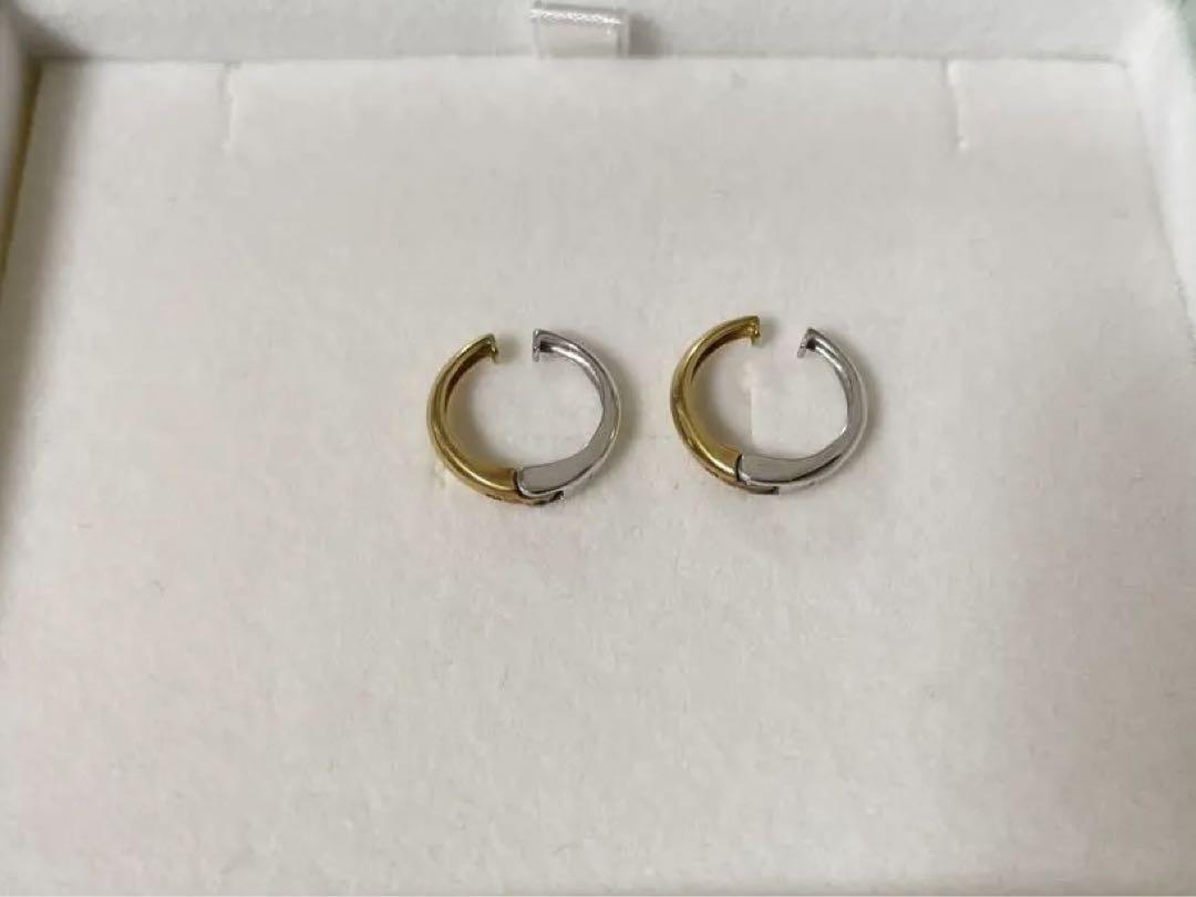 正規品　ピアリングフープ　リバーシブル