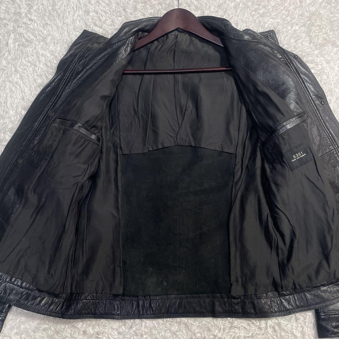 5351 M-65レザージャケット 25A/W】M-65 カスタム レザージャケット【予約】｜5351POUR LES