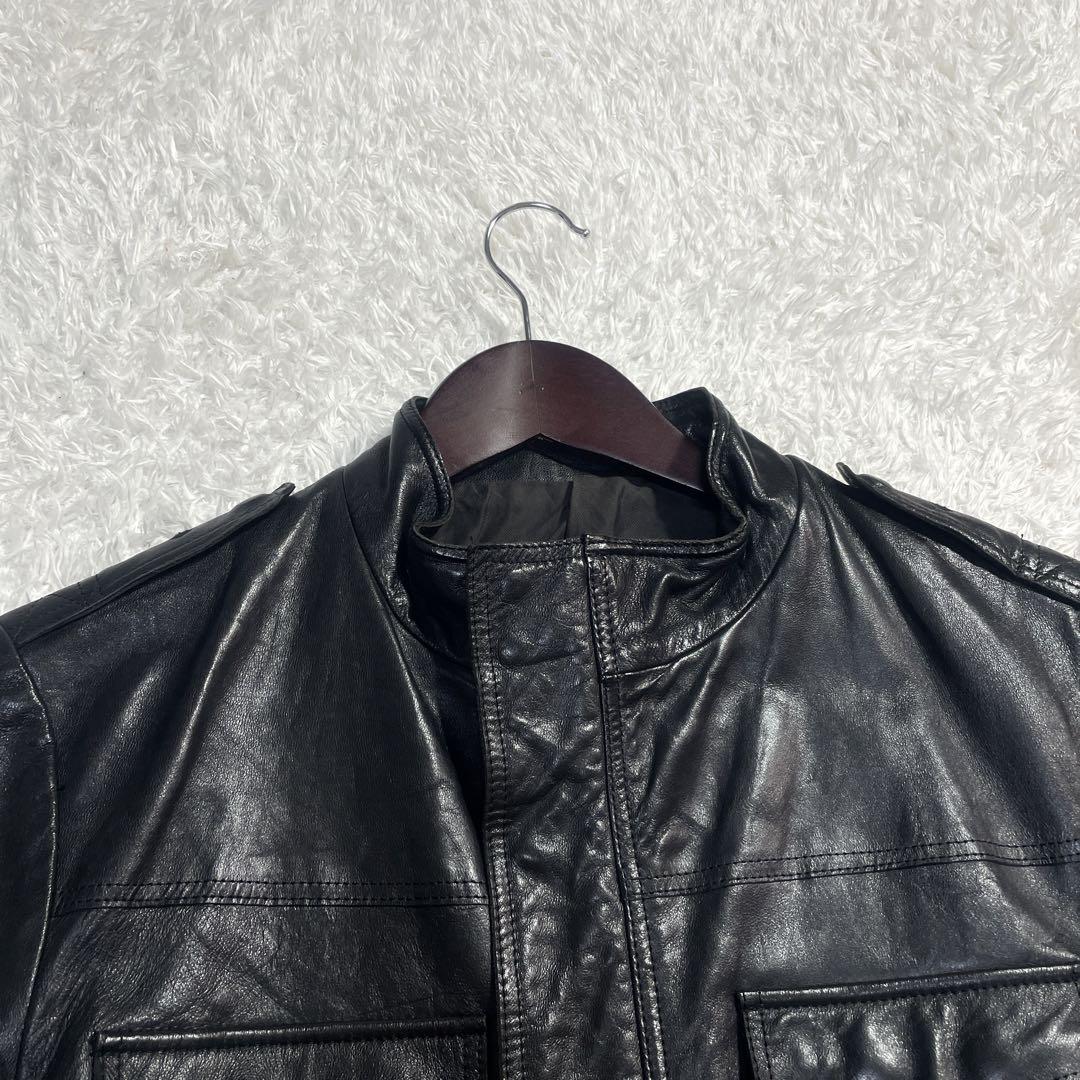 5351 M-65レザージャケット 25A/W】M-65 カスタム レザージャケット【予約】｜5351POUR LES
