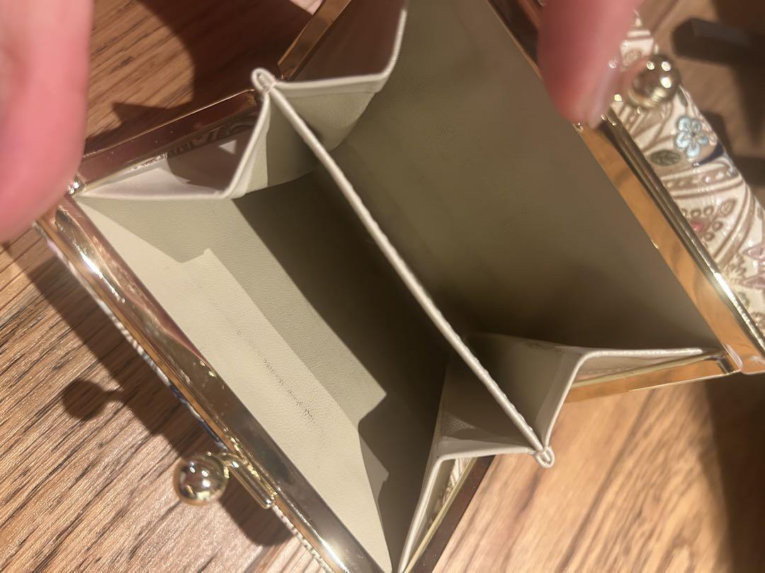 がま口財布 皮革　文庫屋大関