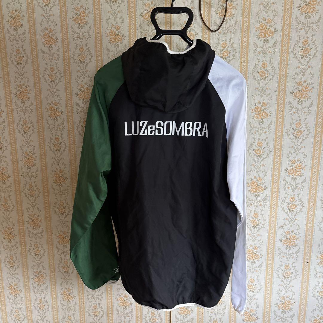 ヴィンテージLUZeSOMBRA ウィンドブレーカー Lサイズ 黒・緑・白
