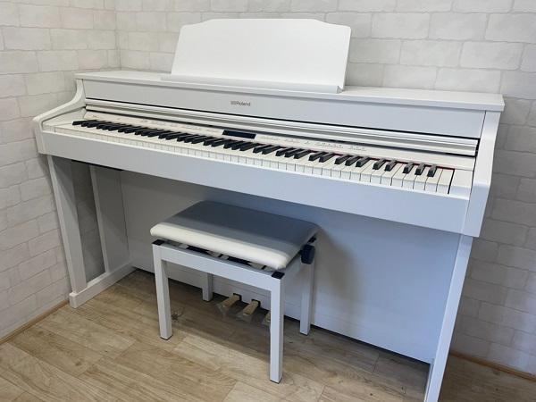 高評価のクリスマスプレゼント 中古電子ピアノ 品質が完璧 ローランド HP603-WHS