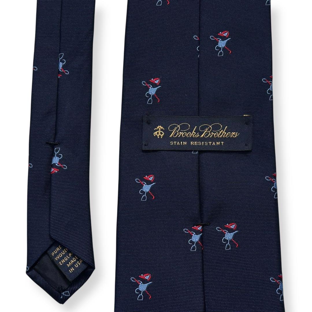 美品✨Brooks Brothers ネクタイ　ホース　馬具　乗馬　ジャガード