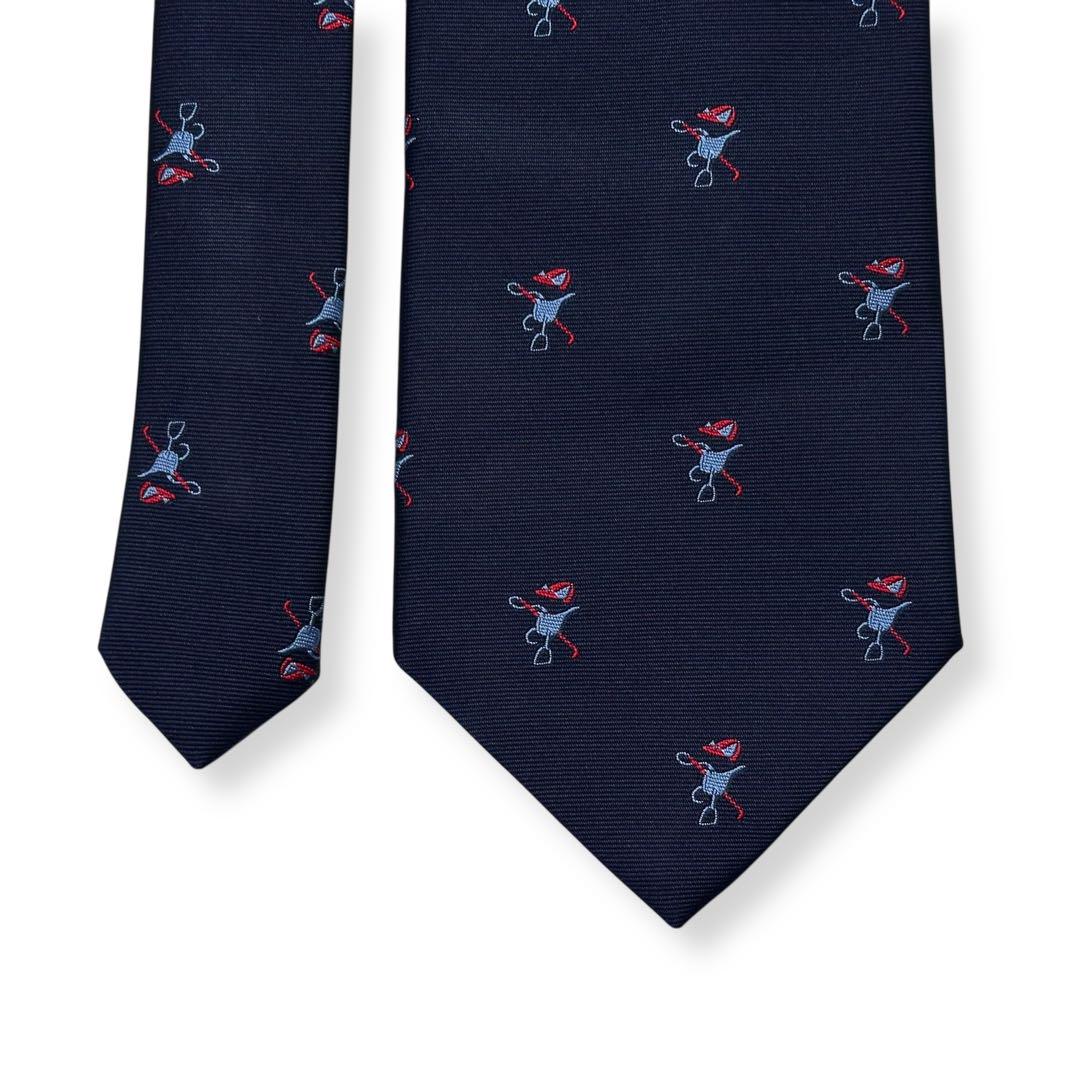 美品✨Brooks Brothers ネクタイ　ホース　馬具　乗馬　ジャガード