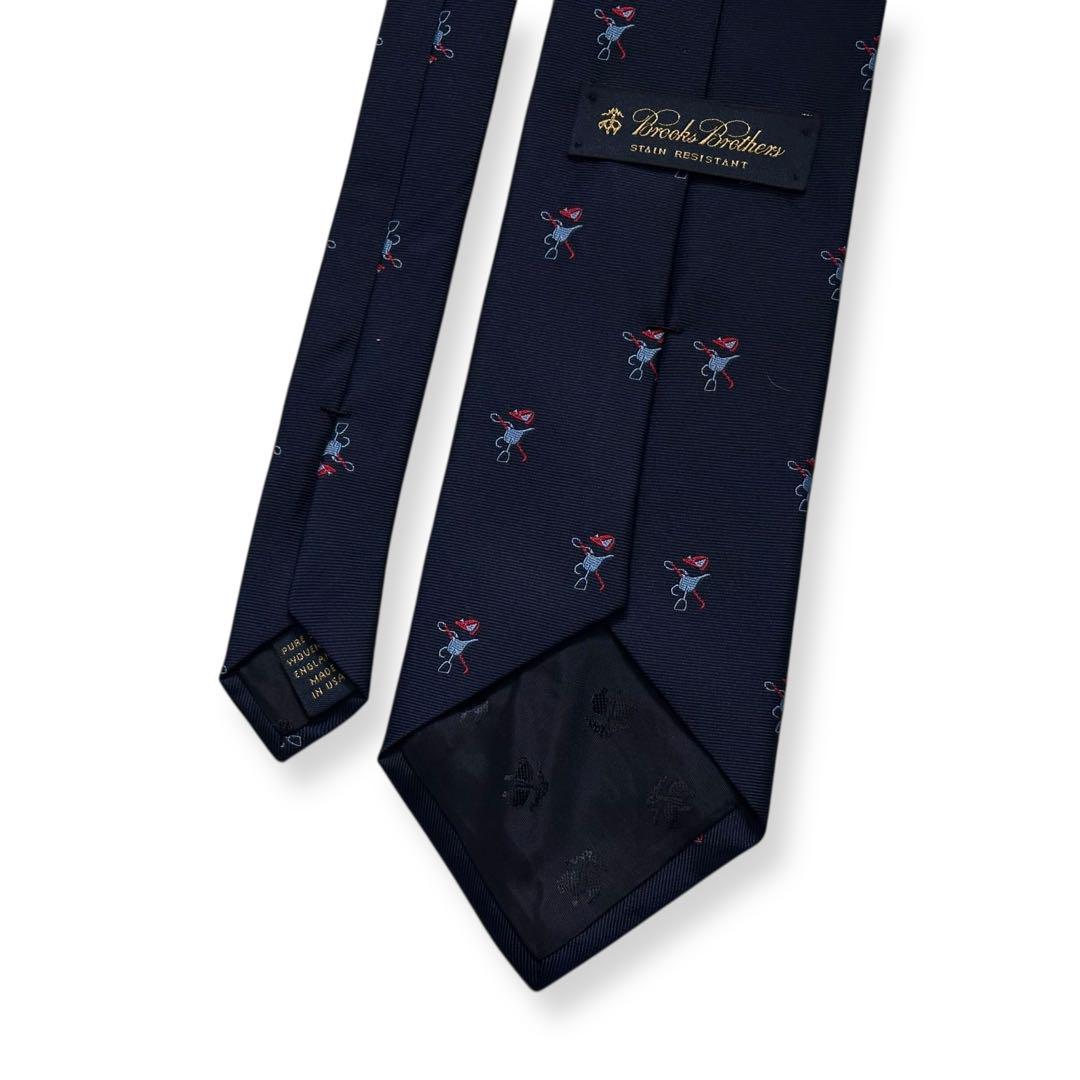 美品✨Brooks Brothers ネクタイ　ホース　馬具　乗馬　ジャガード