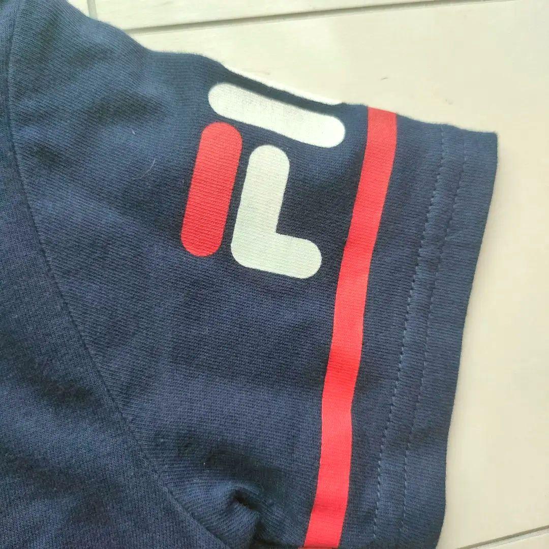新品/フィラ/サイズ120】FILA 半袖ワンピース ネイビ―タグ付き