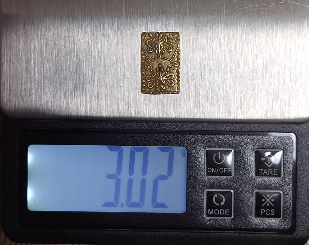 明治二分判金