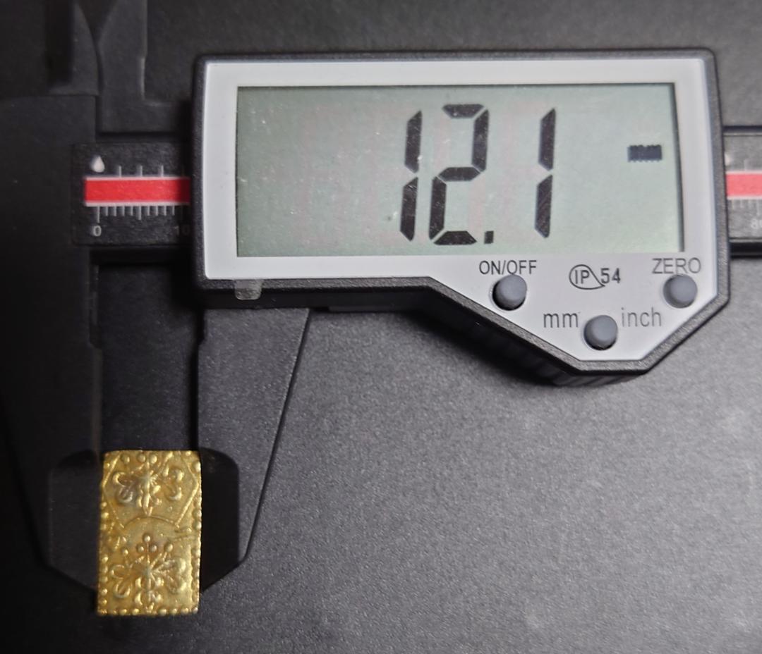 明治二分判金