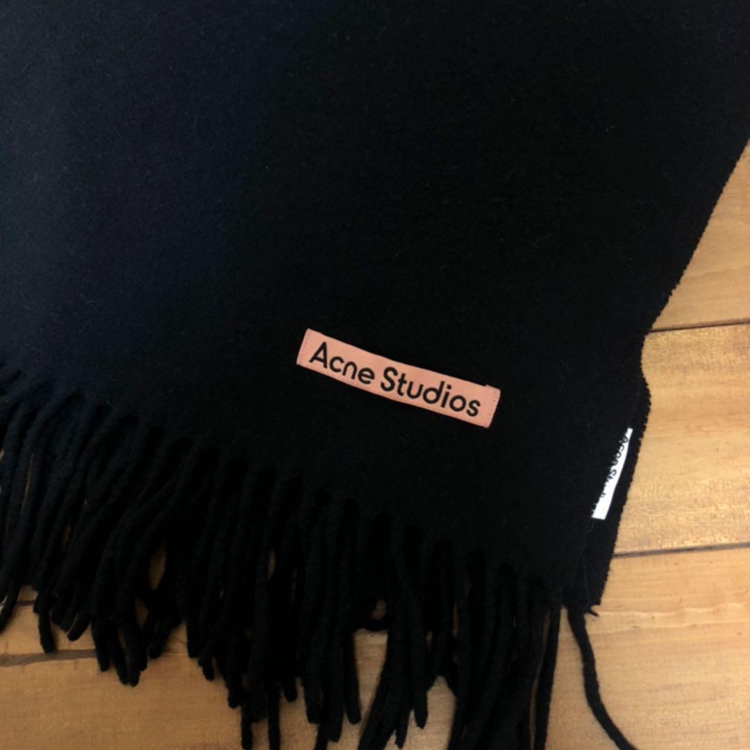 50%割引ブラック系定期入れの acne studios 大判マフラー ブラック200*70 ピンクロゴ! マフラー/ショール 小物ブラック系-BRISOL.PE 50%割引ブラック系定期入れの acne studios 大判マフラー ブラック200*70 ピンクロゴ! マフラー/ショール 小物ブラック系-BRISOL.PE