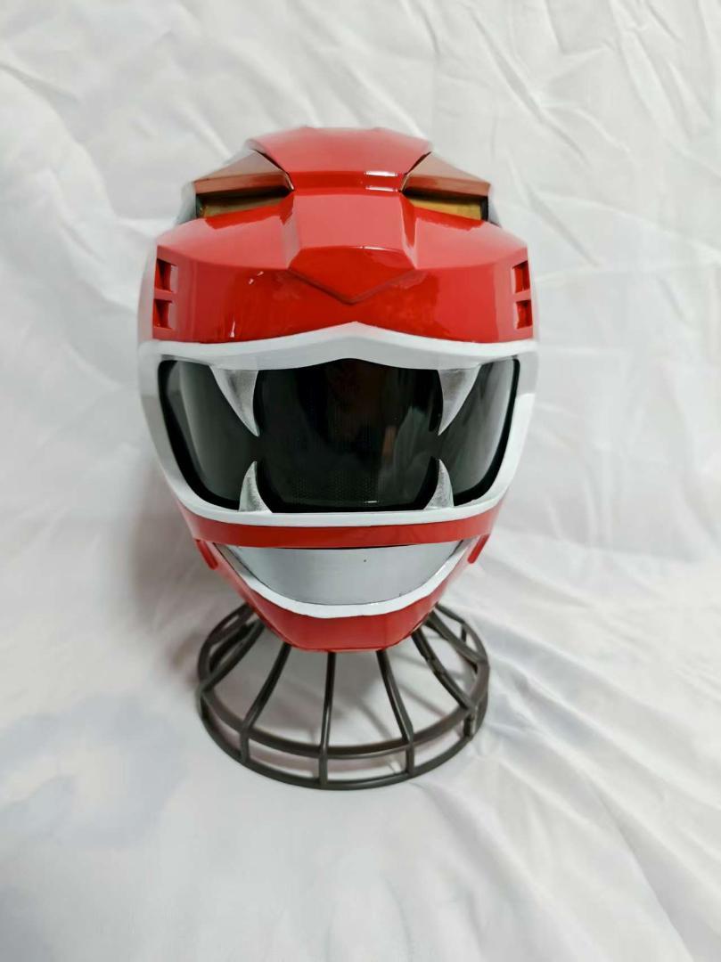 【未使用】スーパー戦隊風 1/1プロップサイズ ヘルメット 塗装済み仕上げ済み