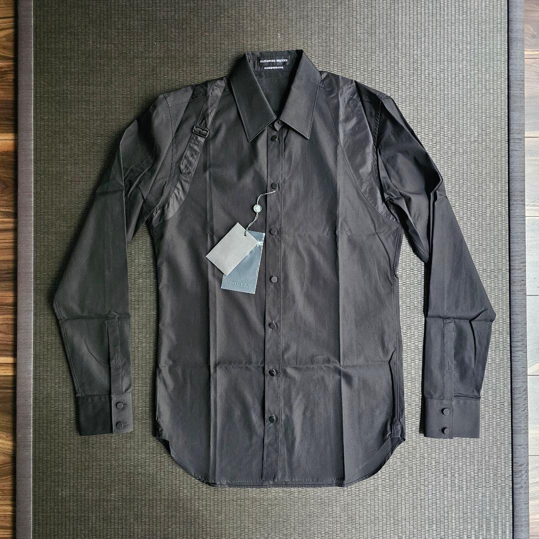 日本未発売 ALEXANDER McQUEEN ハーネスシャツM ALEXANDER McQUEEN