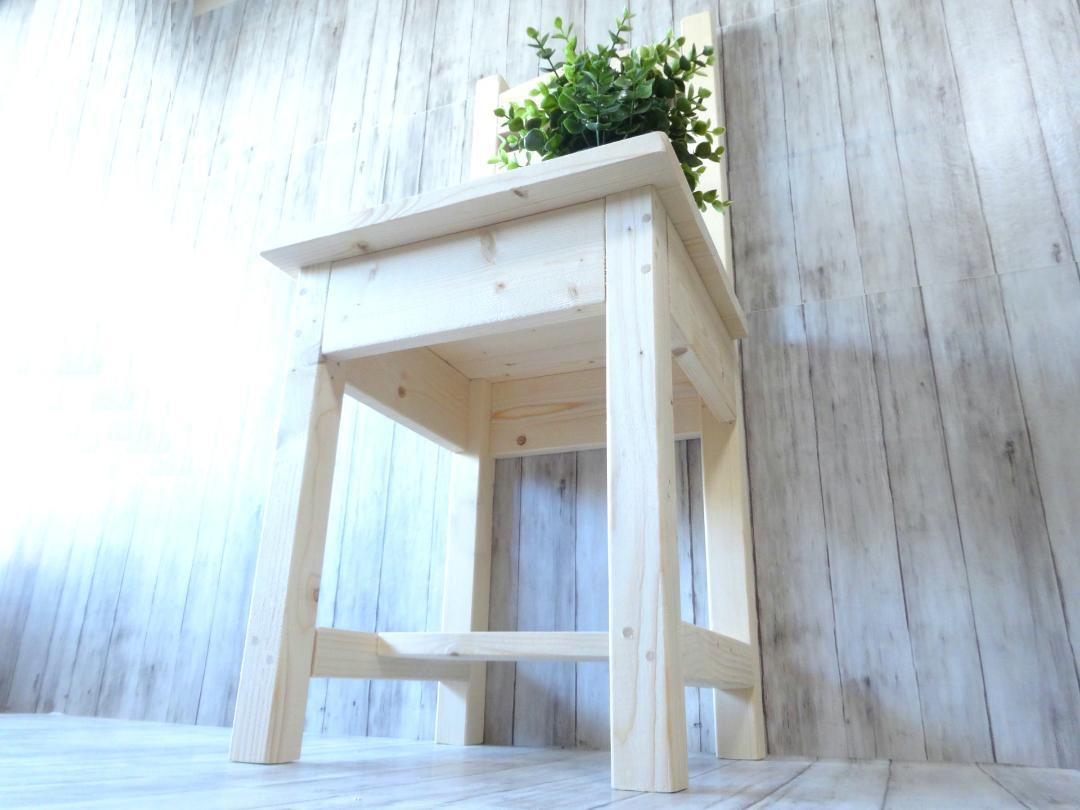 品多く 特注 ハンドメイド 一人掛けチェア ハートタイプ（ナチュラル） 家具 椅子(チェア)・スツール