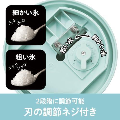 【新品・未使用】ドウシシャ 電動かき氷器：自宅でふわふわ・シャリシャリ！