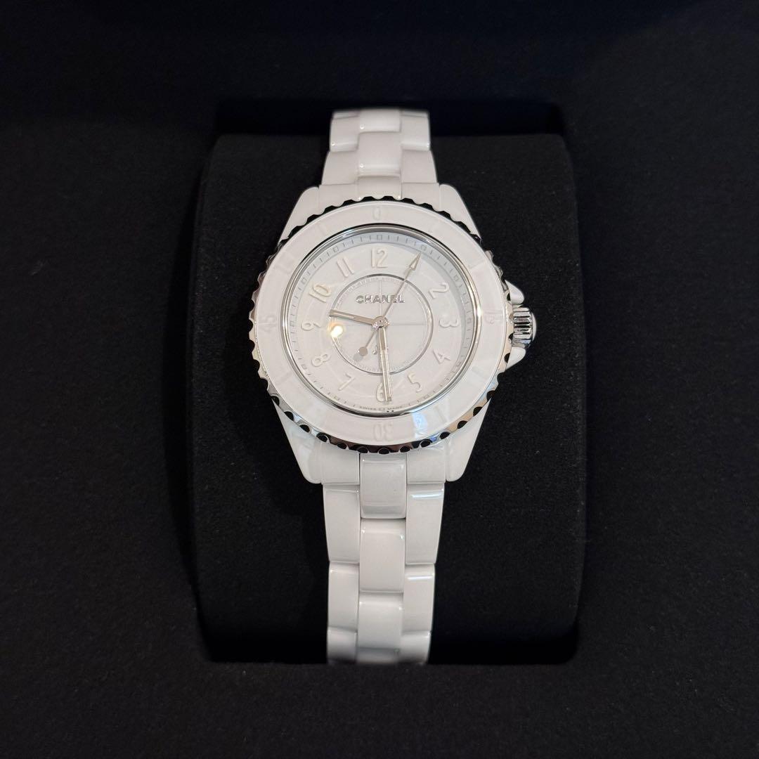シャネル CHANEL H6345 J12 ファントム クォーツ レディース✨時計