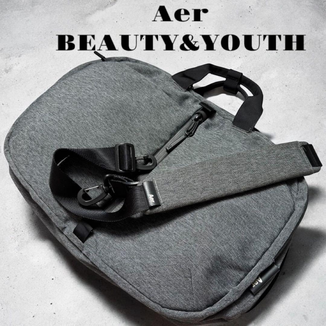 ＜Aer＞ 3WAY BRIEF/バッグ■BEAUTY&YOUTH別注アイテム■
