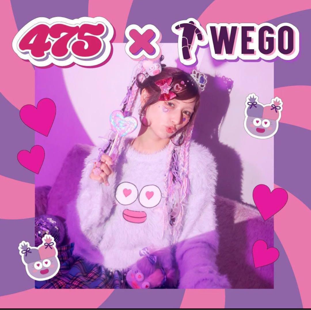 しなこちゃん×WEGOコラボ モンスター475ニット　完売品