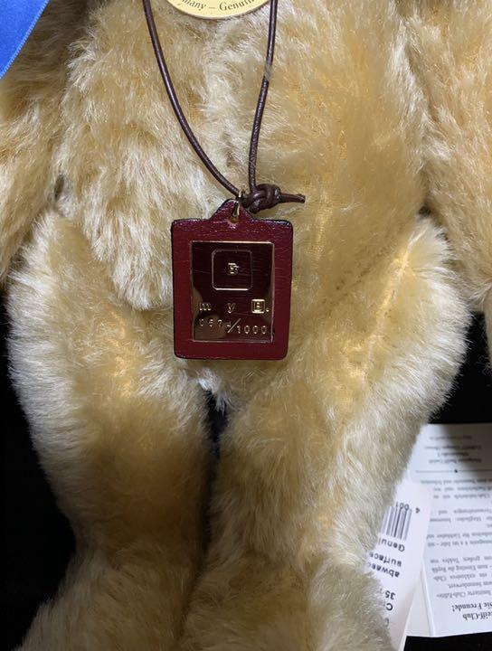 日本製好評 新品 STEIFF シュタイフ社 × カネボウのコラボ テディベア Tj1VR-m54562701074 高評価定番