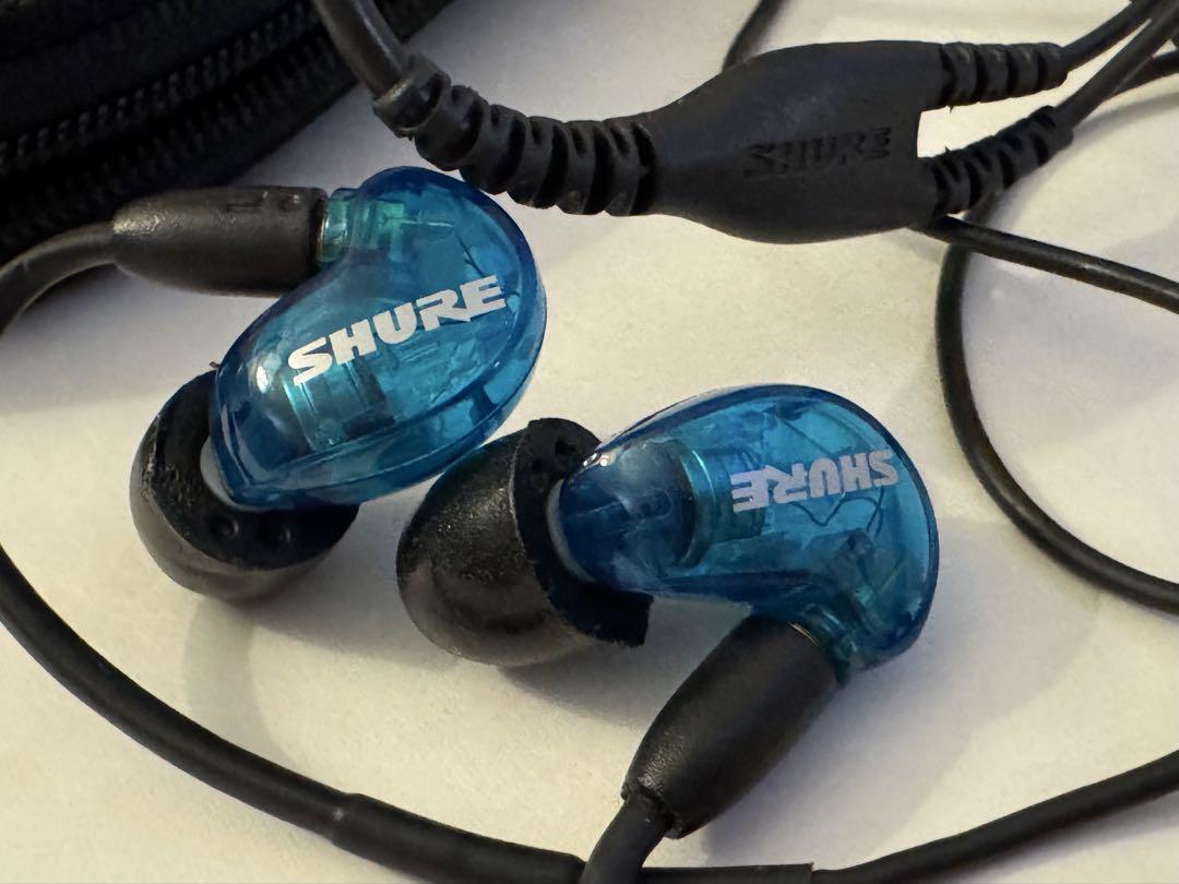 shure 215 有線イヤホン