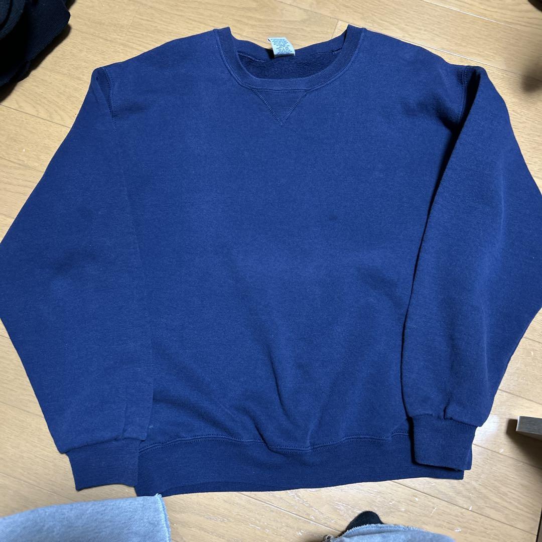90s ネイビー ラッセル スウェット