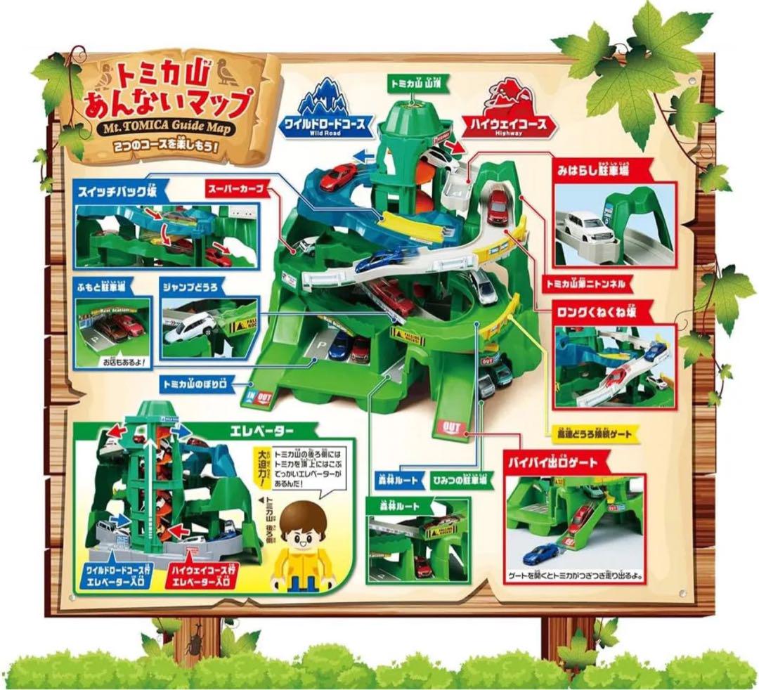 新品⭐️トミカツインコース山道ドライブミニカー付き　子供クリスマスプレゼント