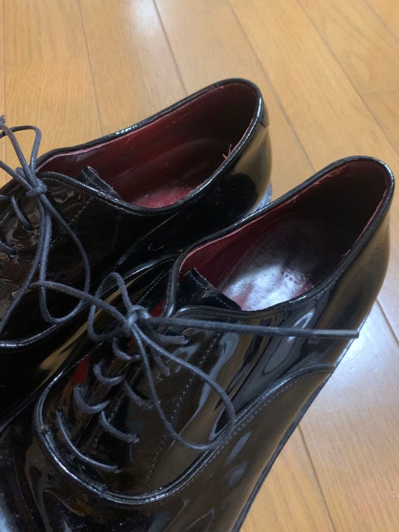 HUGO BOSS ヒューゴボス エナメルシューズ ドレスシューズ ビジネス 黒28.5cm・Hugo Boss NICORILABO_COM