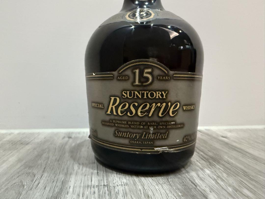 台湾限定 サントリーリザーブ15年 日本未発売 台湾限定 サントリーリザーブ15年 日本未発売 - メルカリ