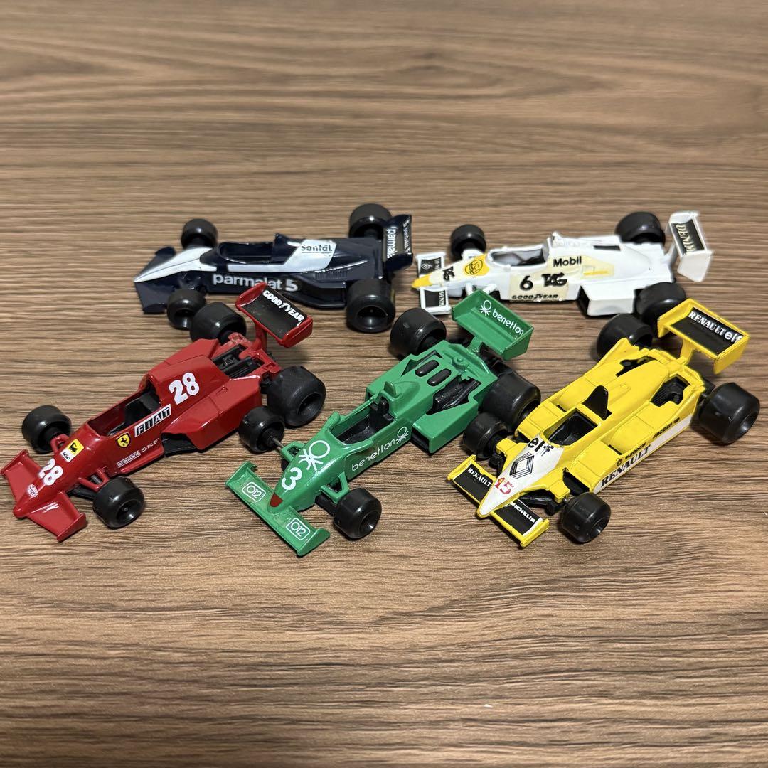 贈る結婚祝い 5台セット ミニカー F-1 当時物】polistil 希少 メルカリ - イタリア ミニカー