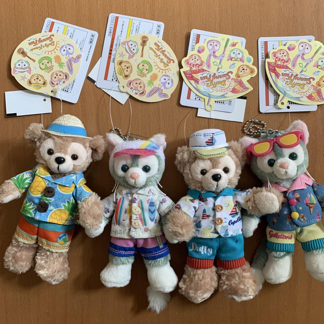 ダッフィー ジェラト－ニ　ぬいぐるみバッジ　サニーファン　2019年　2021年